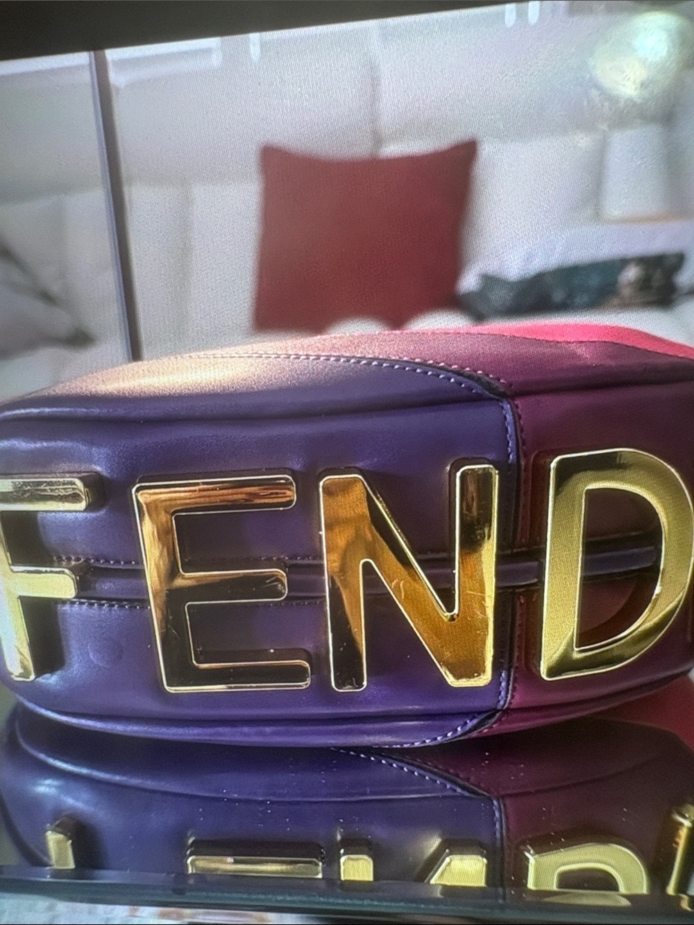 Fendi Small Fendigraphy Hobo Bag Rainbow Inlay - Picture 4 of 6